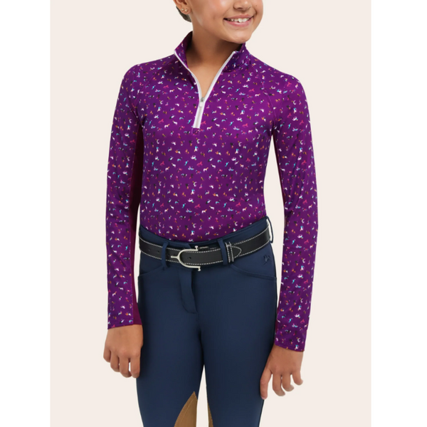 Girls Libby Jr. 1/4 Zip Shirt